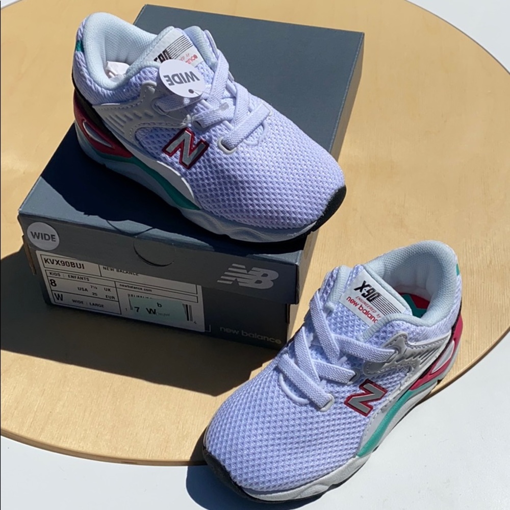 New balance x90 Pink teal white - Picture 1 of 7